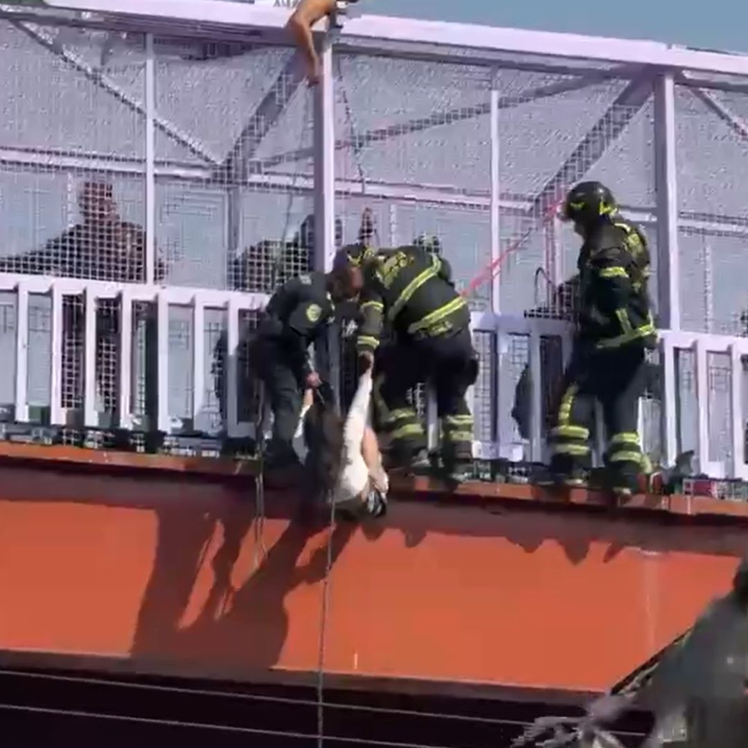 Mujer Cae a las Vías del Metro Entre las Estaciones Canal de San Juan y Agrícola Oriental